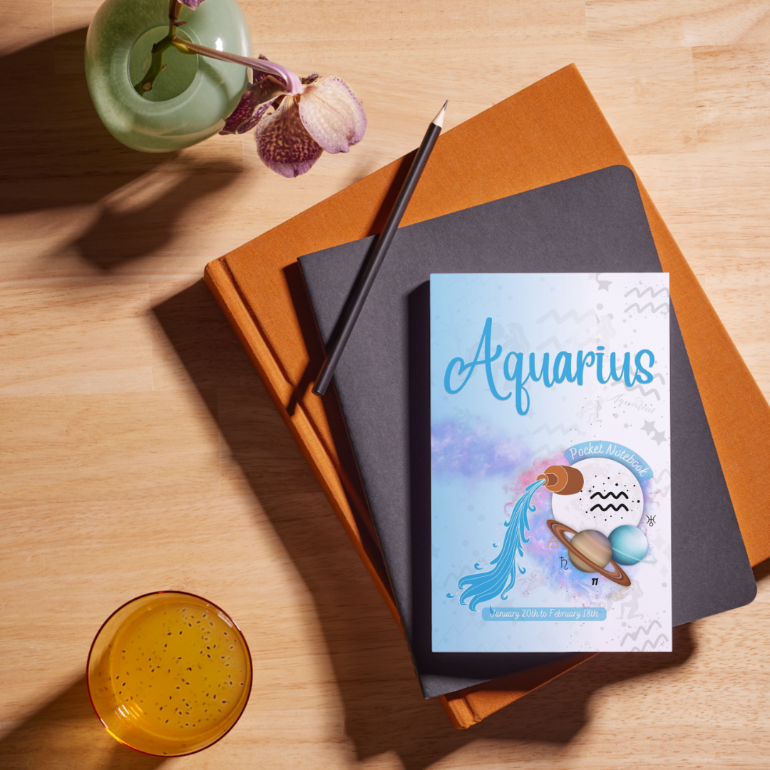 Aquarius Pocket Notebook: The Eleventh Sign of the Zodiac | January 20th to February 18th | Lined Pages