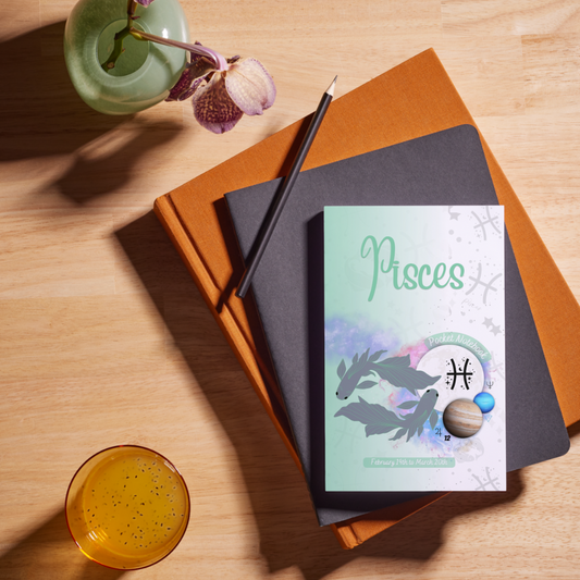 Pisces Pocket Notebook: The Twelfth Zodiac Sign | February 19th to March 20th | Lined Pages