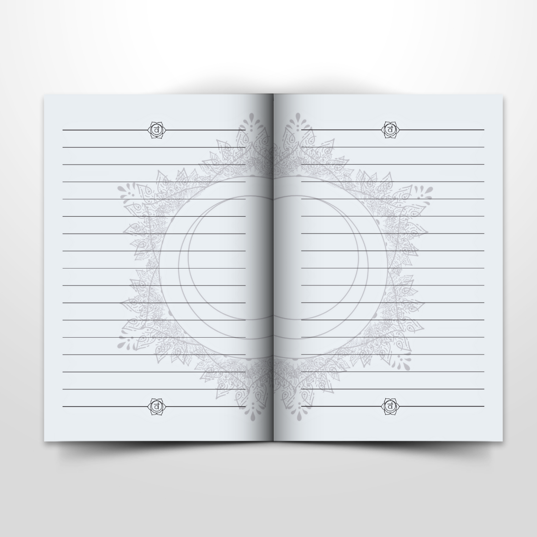 Sacral Chakra Pocket Notebook | Inc. Affirmations: The Pocket Journaling Guide to Clearing, Opening, and Balancing Svadhisthana - The Second Chakra | Black A6 | 107 Lined Pages