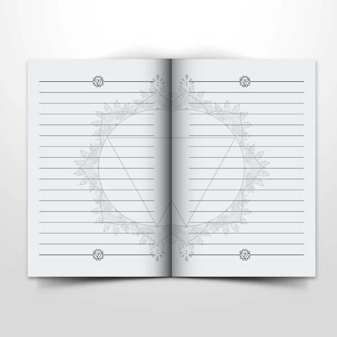 Solar Plexus Chakra Pocket Notebook | Inc. Affirmations: The Pocket Journaling Guide to Clearing, Opening, and Balancing Manipura - The Third Chakra | Black A6 | 107 Lined Pages