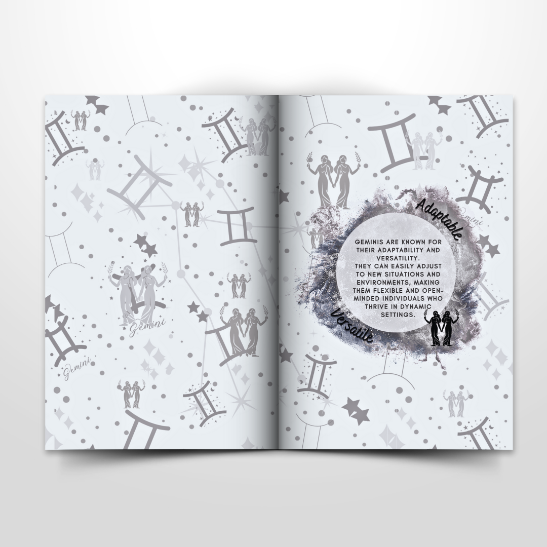 Gemini Pocket Notebook: The Third Sign of the Zodiac | May 21st to June 20th | Lined Pages