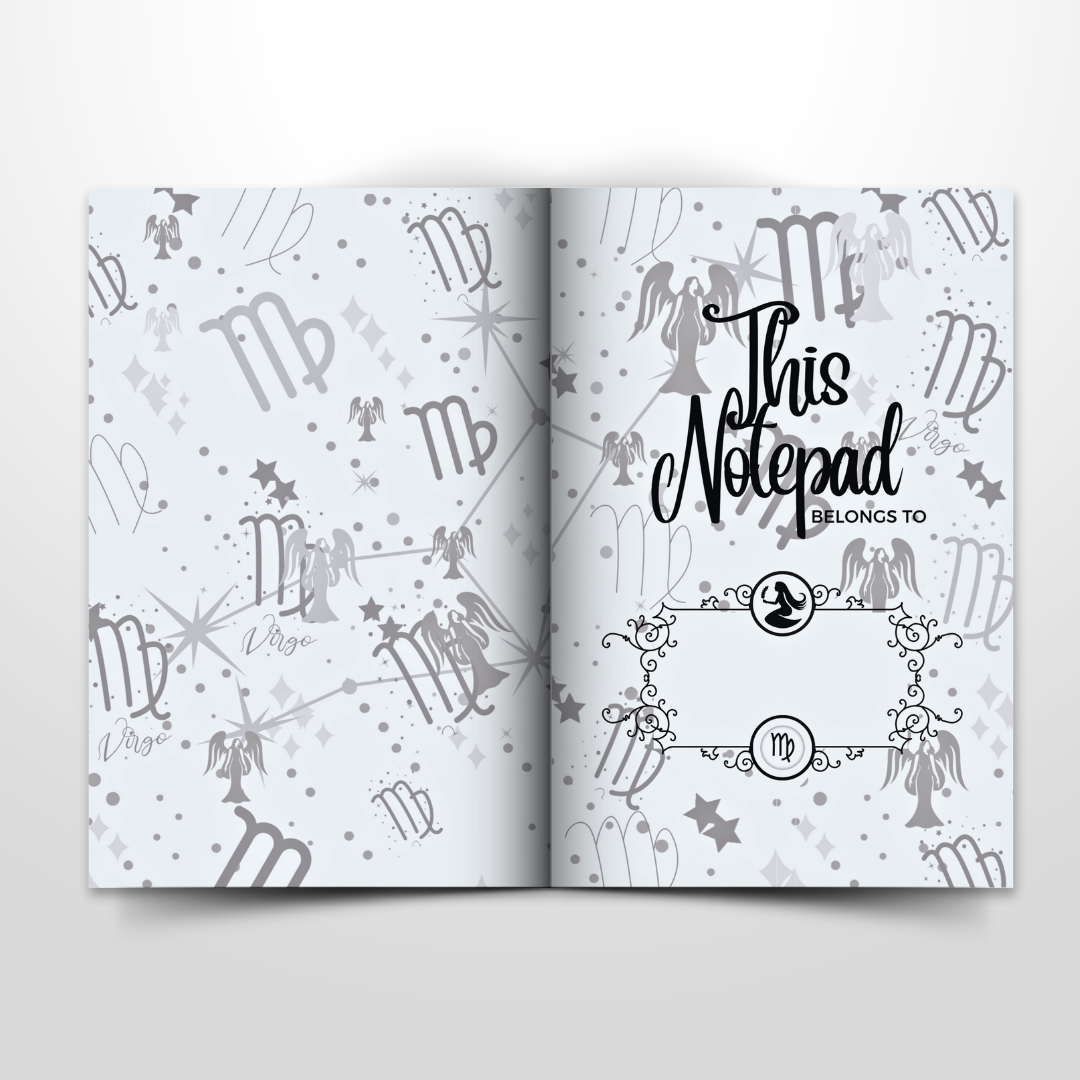 Virgo Pocket Notebook The Sixth Zodiac Sign August 23rd to September 22nd Lined Pages