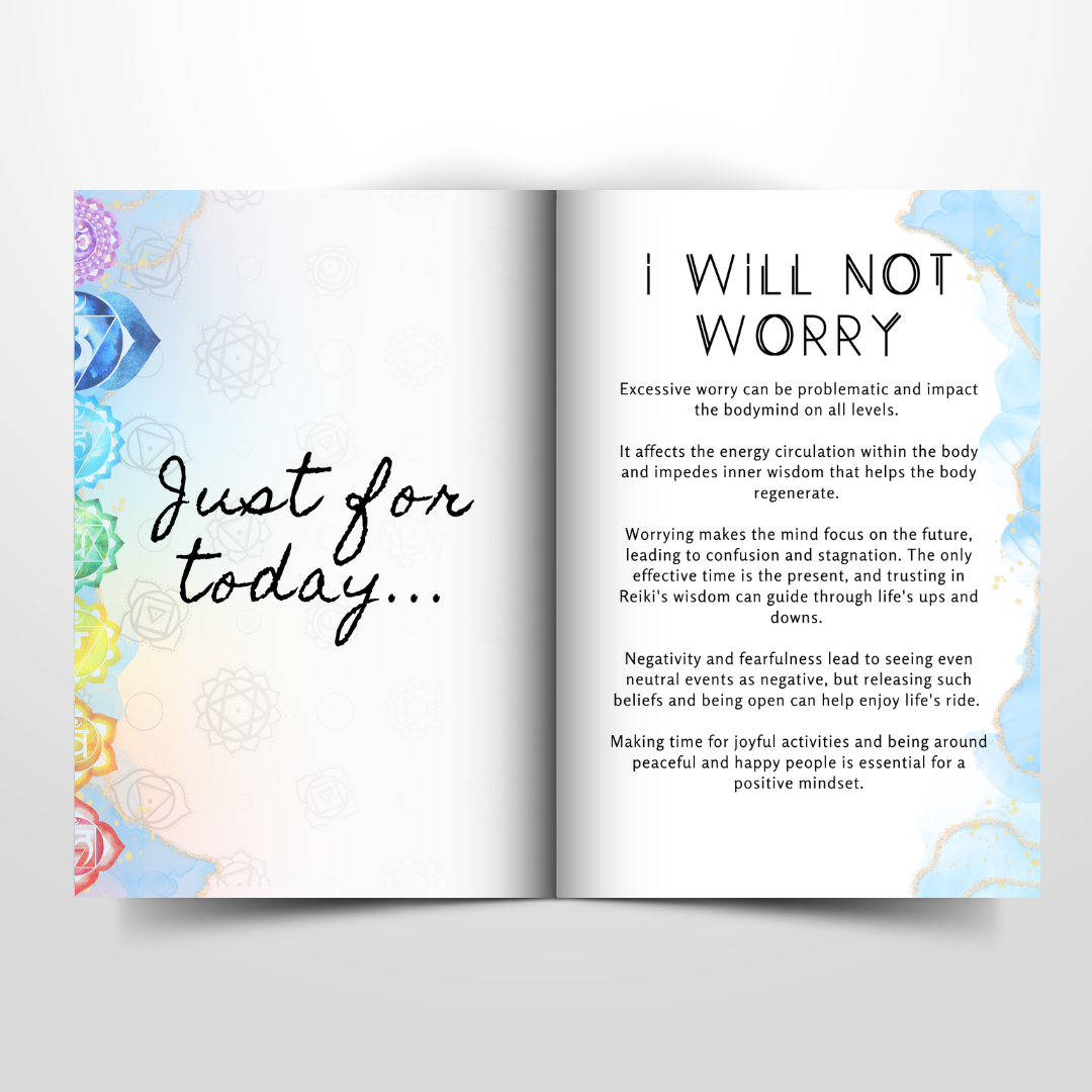 Pre-Order Reiki 21 Day Workbook