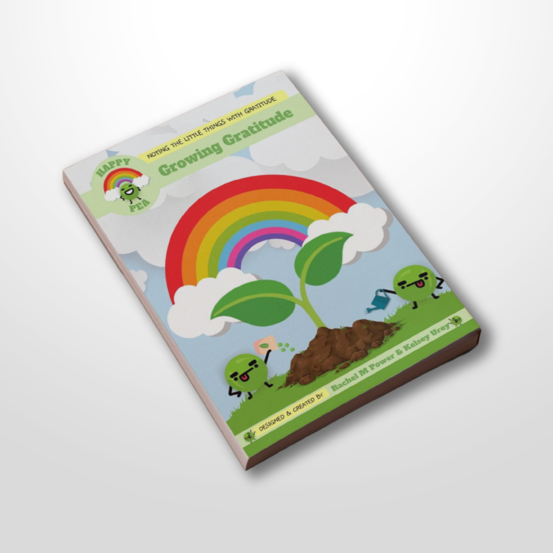 The Happy Pea: Growing Gratitude A5 Notepad