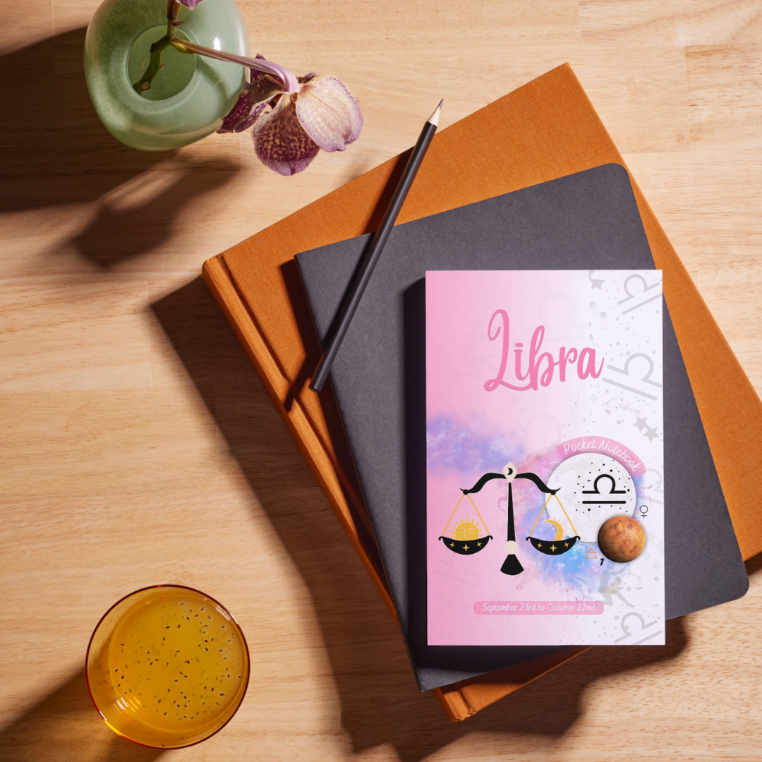 Libra Pocket Notebook: The Seventh Zodiac Sign | September 23rd to October 22nd | Lined Pages