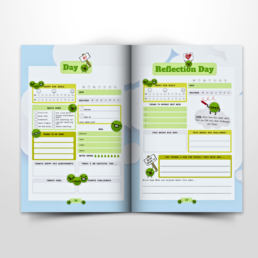 The Happy Pea: One-Oh-One Personal Planner