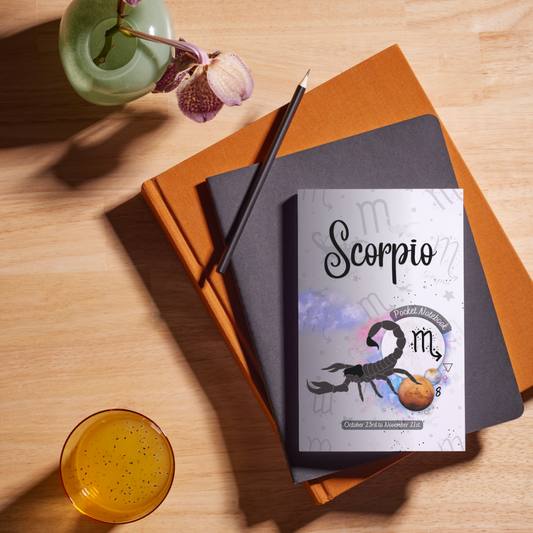 Scorpio Pocket Notebook: The Eighth Astrological sign in the Zodiac | October 23rd to November 21st | Lined Pages