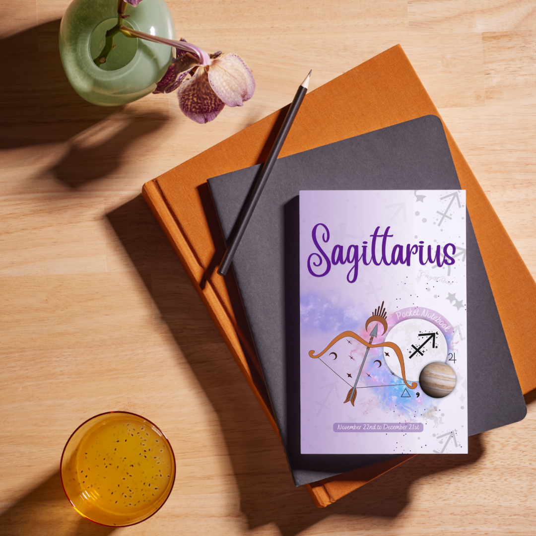 Sagittarius Pocket Notebook: The Ninth Zodiac Sign | November 22nd to December 21st | Lined Pages